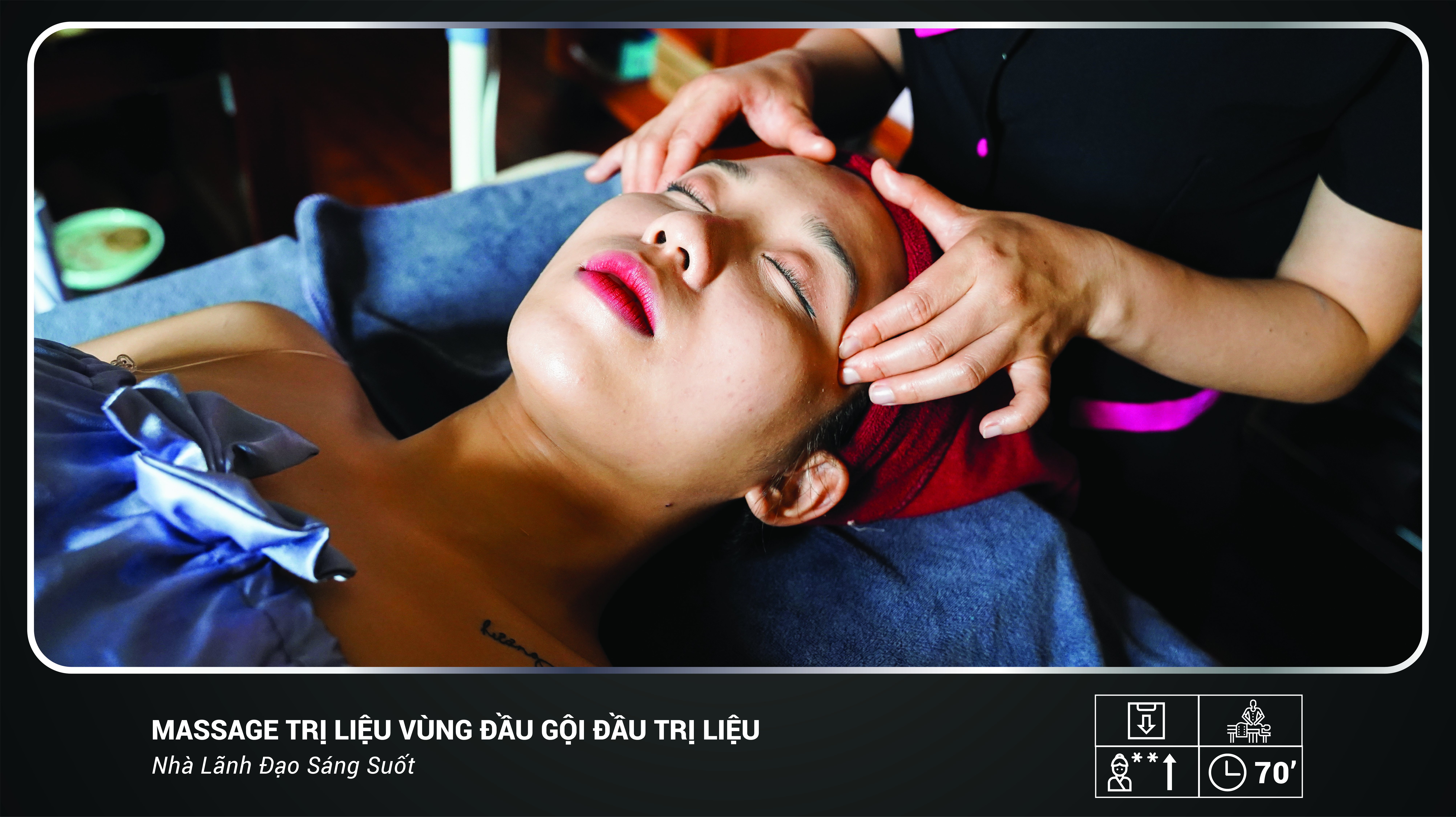 Massage trị liệu vùng đầu